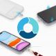 Tech-Protect Universal Chain Necklace Phone Strap - универсална връзка за носене през врата за смартфони (черен) 1