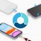Tech-Protect Universal Chain Necklace Phone Strap - универсална връзка за носене през врата за смартфони (златист) 1