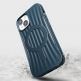 Raptic EcoElement Clutch Case - биоразградим хибриден удароустойчив кейс с MagSafe за iPhone 14 (син) 1