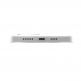 SwitchEasy Gravity M Case - тънък полипропиленов кейс с Magsafe за iPhone 14 Plus (бял-прозрачен) 3