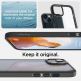 Spigen Ultra Hybrid Case - хибриден кейс с висока степен на защита за iPhone 14 (черен-прозрачен) 5
