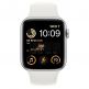 Apple Watch SE2 Cellular, 44mm Silver Aluminium Case with White Sport Band - умен часовник от Apple 1