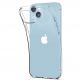 Spigen Liquid Crystal Case - тънък силиконов (TPU) калъф за iPhone 14 (прозрачен)  5