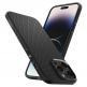 Spigen Liquid Air Case - силиконов (TPU) калъф с висока степен на защита за iPhone 14 Pro Max (черен) 8