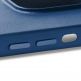 Mujjo Full Leather Case - кожен (естествена кожа) кей с MagSafe за iPhone 14 (син) 5