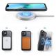 Tech-Protect MagMat MagSafe Case - хибриден удароустойчив кейс с MagSafe за iPhone 14 Pro (черен-прозрачен) 2