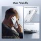 ESR Air Armor Case - хибриден удароустойчив кейс за iPhone 14, iPhone 13 (прозрачен) 5