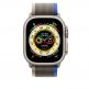 Apple Trail Loop S/M - оригинална текстилна каишка за Apple Watch Ultra 49мм (син-сив) 2