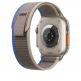 Apple Trail Loop S/M - оригинална текстилна каишка за Apple Watch Ultra 49мм (син-сив) 3