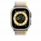 Apple Trail Loop M/L - оригинална текстилна каишка за Apple Watch Ultra 49мм (жълт-бежов) 2