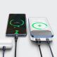 Baseus Magnetic Wireless Quick Charging Power Bank 10000 mAh (PPMT-02) - преносима външна батерия с USB-C порт, USB-A изход и безжично зареждане с MagSafe (бял) 8