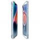 Spigen Ultra Hybrid MagSafe Case - хибриден кейс с висока степен на защита с MagSafe за iPhone 14 (бял-прозрачен)  7