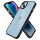Spigen Ultra Hybrid Case - хибриден кейс с висока степен на защита за iPhone 14 (черен-прозрачен) 6