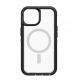 Otterbox Defender XT Case - хибриден удароустойчив кейс с MagSafe за iPhone 13 и iPhone 14 (черен-прозрачен) 3