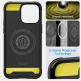 Spigen Rugged Armor MagFit MagSafe Case - хибриден кейс с висока степен на защита с MagSafe за iPhone 14 Pro Max (черен-мат)  15