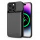 Кейс с вградена батерия 4 800mAh - Tech-Protect Power Battery Case за iPhone 14, iPhone 14 Pro (черен) 2