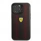 Ferrari Perforated Leather Hard Case - кожен кейс за iPhone 14 Pro Max (черен) 5