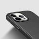 Dux Ducis Grit Faux Leather MagSafe Case - дизайнерски кожен кейс с MagSafe за iPhone 14 Pro Max (черен) 7
