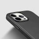 Dux Ducis Grit Faux Leather MagSafe Case - дизайнерски кожен кейс с MagSafe за iPhone 14 Pro (черен) 7