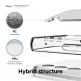 Elago Hybrid Case - хибриден удароустойчив кейс с за Samsung Galaxy S22 Ultra (прозрачен) 4