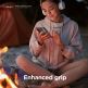 Elago Dual Case - хибриден удароустойчив кейс с за iPhone 14 Pro (прозрачен-черен) 5