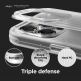 Elago Buckler Case - хибриден удароустойчив кейс с за iPhone 14 Pro (прозрачен-мат) 2
