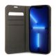 Guess 4G Metal Camera Outline Book Case - дизайнерски кожен калъф, тип портфейл за iPhone 14 Pro Max (розов) 2