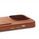 Mujjo Leather Wallet Case - премиум кожен кейс с джоб за кредитна карта за iPhone 14 Pro Max (кафяв) 6