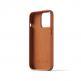 Mujjo Leather Wallet Case - премиум кожен кейс с джоб за кредитна карта за iPhone 14 Pro (кафяв) 1