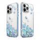 i-Blason Cosmo SupCase Protective Case - удароустойчив хибриден кейс с вграден протектор за дисплея за iPhone 14 Pro Max (син-прозрачен) 1