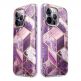i-Blason Cosmo SupCase Protective Case - удароустойчив хибриден кейс с вграден протектор за дисплея за iPhone 14 Pro Max (лилав) 1