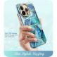 i-Blason Cosmo SupCase Protective Case - удароустойчив хибриден кейс с вграден протектор за дисплея за iPhone 14 Pro Max (син) 3