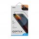 Uniq Optix Matte Full Cover Tempered Glass - матирано калено стъклено защитно покритие за дисплея на iPhone 14 Plus, iPhone 13 Pro Max (черен-прозрачен) 5