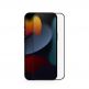 Uniq Optix Vivid Pro Full Cover Tempered Glass - калено стъклено защитно покритие за дисплея на iPhone 14 Pro Max (черен-прозрачен) 2