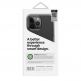 Uniq AirFender Slim Flexible Case - удароустойчив силиконов (TPU) калъф за iPhone 14 Pro Max (черен) 3
