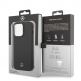 Mercedes-Benz Liquid Silicone Case - дизайнерски силиконов калъф за iPhone 14 Pro Max (черен) 3
