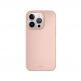 Uniq Lino Liquid Silicone Case - силиконов (TPU) калъф за iPhone 14 Pro (розов) 7