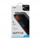 Uniq Optix Privacy Full Cover Tempered Glass - калено стъклено защитно покритие с определен ъгъл на виждане за дисплея на iPhone 14, iPhone 13, iPhone 13 Pro (черен-прозрачен) 2
