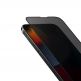 Uniq Optix Privacy Full Cover Tempered Glass - калено стъклено защитно покритие с определен ъгъл на виждане за дисплея на iPhone 14, iPhone 13, iPhone 13 Pro (черен-прозрачен) 3
