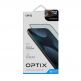 Uniq Optix VisionCare Tempered Glass with Anti Blue Light - калено стъклено защитно покритие със защитен филтър за дисплея на iPhone 14, iPhone 13, iPhone 13 Pro (черен-прозрачен) 2