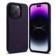 Ringke Soft Silicone Case - силиконов (TPU) калъф за iPhone 14 Pro Max (тъмнолилав) 2