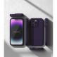 Ringke Soft Silicone Case - силиконов (TPU) калъф за iPhone 14 Pro Max (тъмнолилав) 4