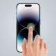 Tech-Protect Supreme Protection Set - комплект 2 броя стъклено защитно покритие за дисплея и стъклено защитно покритие за камерата на iPhone 14 Pro Max (прозрачен) 4