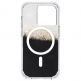 CaseMate Karat Onyx MagSafe Case - дизайнерски удароустойчив кейс със златни нишки и MagSafe за iPhone 14 (прозрачен) 2