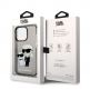 Karl Lagerfeld IML Glitter Karl and Choupette NFT Case - дизайнерски силиконов кейс за iPhone 14 Pro Max (черен) 5