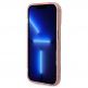 Guess Translucent MagSafe Case - хибриден удароустойчив кейс с MagSafe за iPhone 14 Pro Max (розов-прозрачен) 2