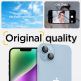 Spigen Optik Pro tR Ez Fit Lens Protector - 2 комплекта предпазни стъклени лещи за камерата на iPhone 14, iPhone 14 Plus (син) 10