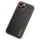 Dux Ducis Yolo Series Case - удароустойчив хибриден кожен кейс за iPhone 14 Pro Max (черен) 3