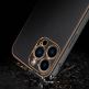 Dux Ducis Yolo Series Case - удароустойчив хибриден кожен кейс за iPhone 14 Pro Max (черен) 9