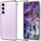 Spigen Liquid Crystal Case - тънък силиконов (TPU) калъф за Samsung Galaxy S23 Plus (прозрачен)  1